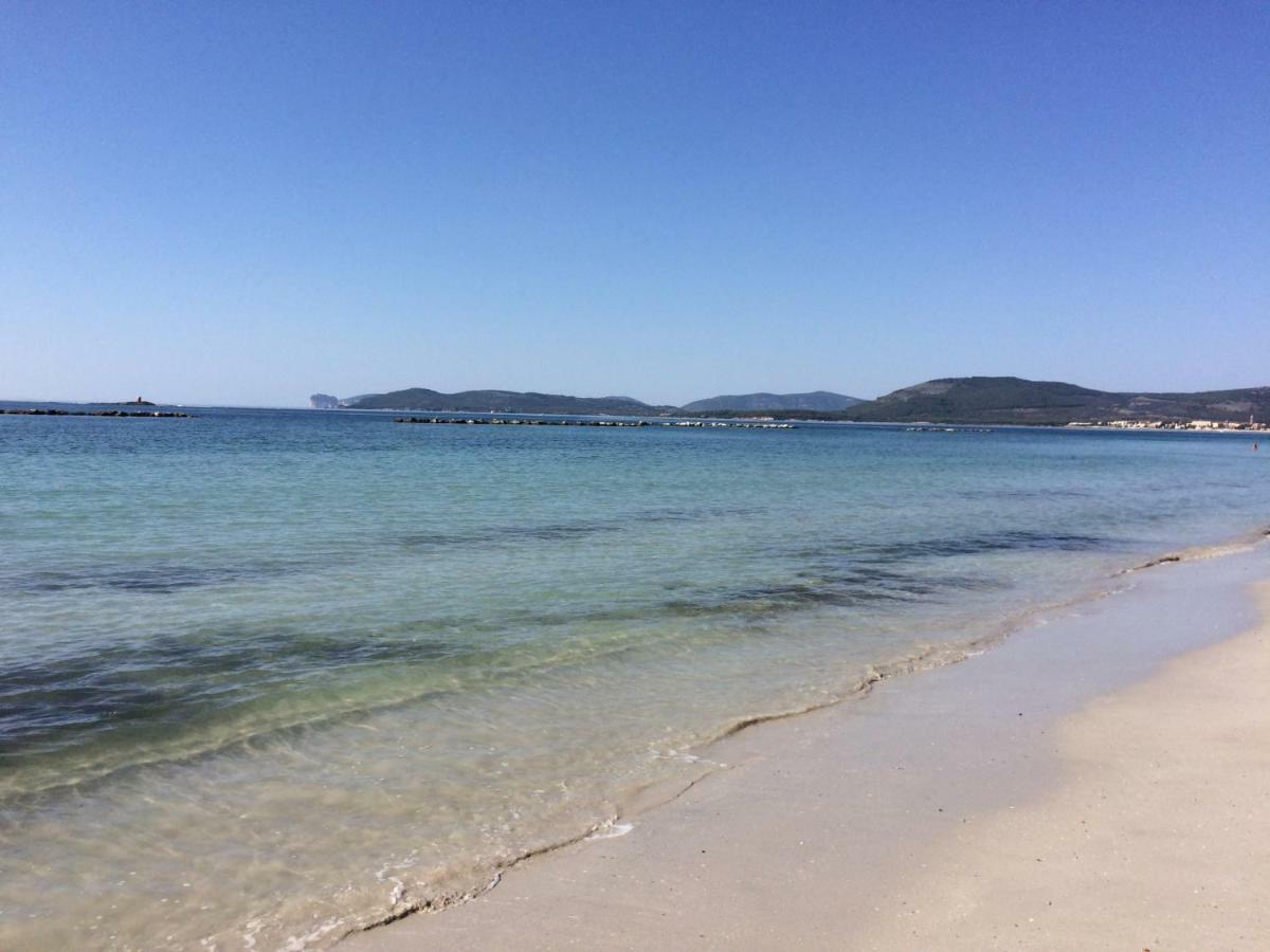 אלגהרו Appartamento Fronte Spiaggia Lido מראה חיצוני תמונה